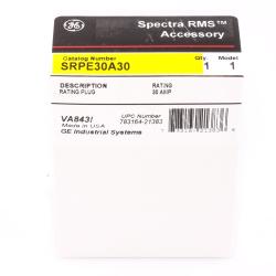 SRPE30A30 GE 30A RATING PLUG