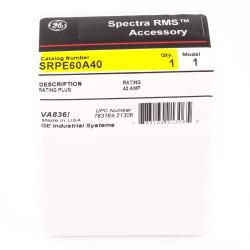 SRPE60A40 GE 40A TRIP UNIT