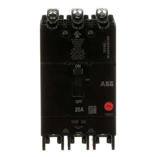 TEY320 GE 3P 20A 480V BRKR