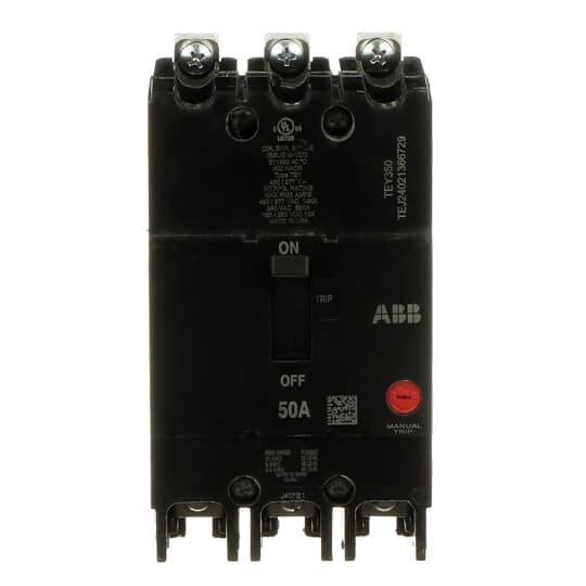 TEY350 GE 3P-50A-480V BREAKER..