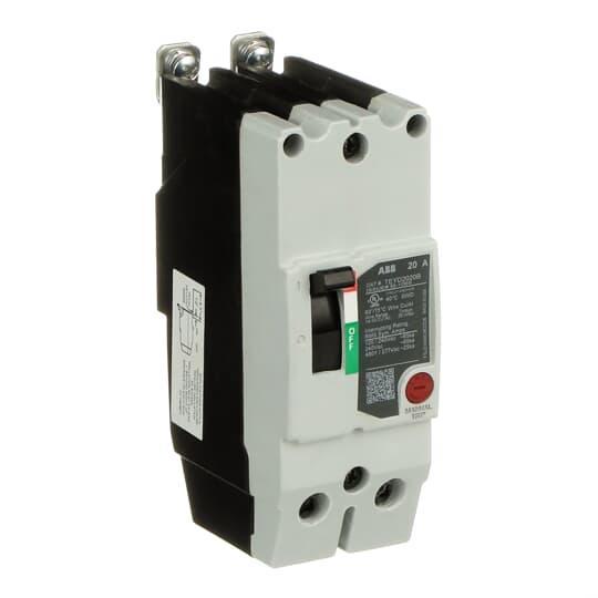 GENERAL ELECTRIC TEYD2020B 20A 2POLE 25KA 480/277 CKT BKR