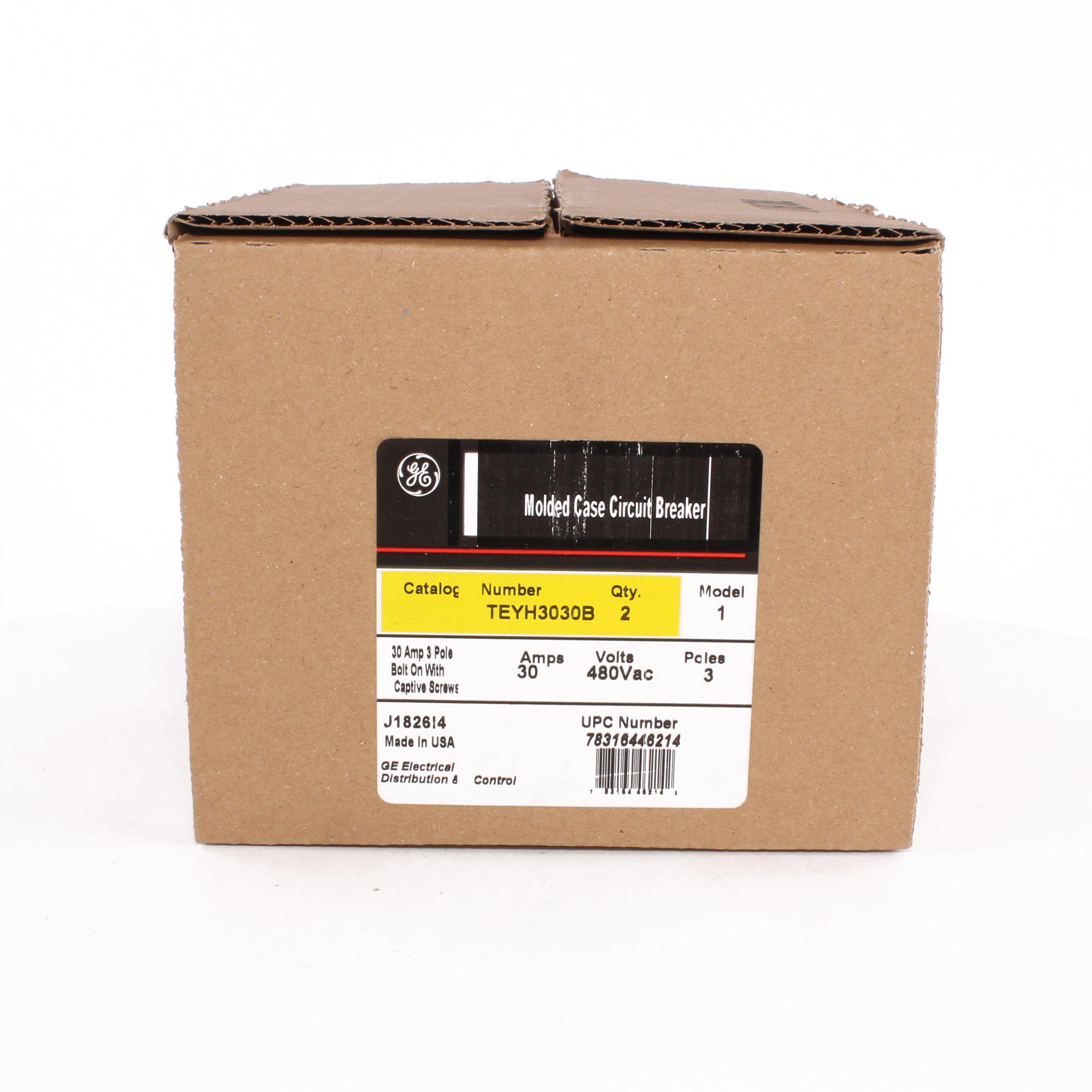 TEYH3030B GE TEYX CIRCUIT BREAKER 3P 30A