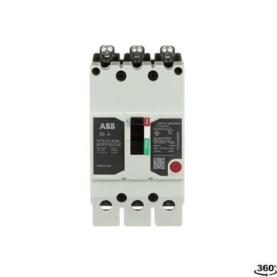 GENERAL ELECTRIC TEYL3050B 50A 3POLE 65KA 480/277 CKT BKR