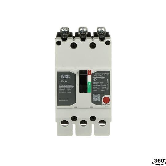 TEYL3080B GE TEYX CIRCUIT BREAKER 3P 80A