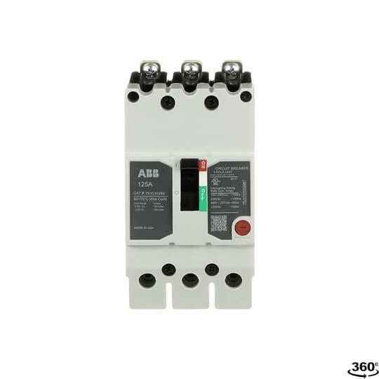 TEYL3125B GE TEYX CIRCUIT BREAKER 3P 125A