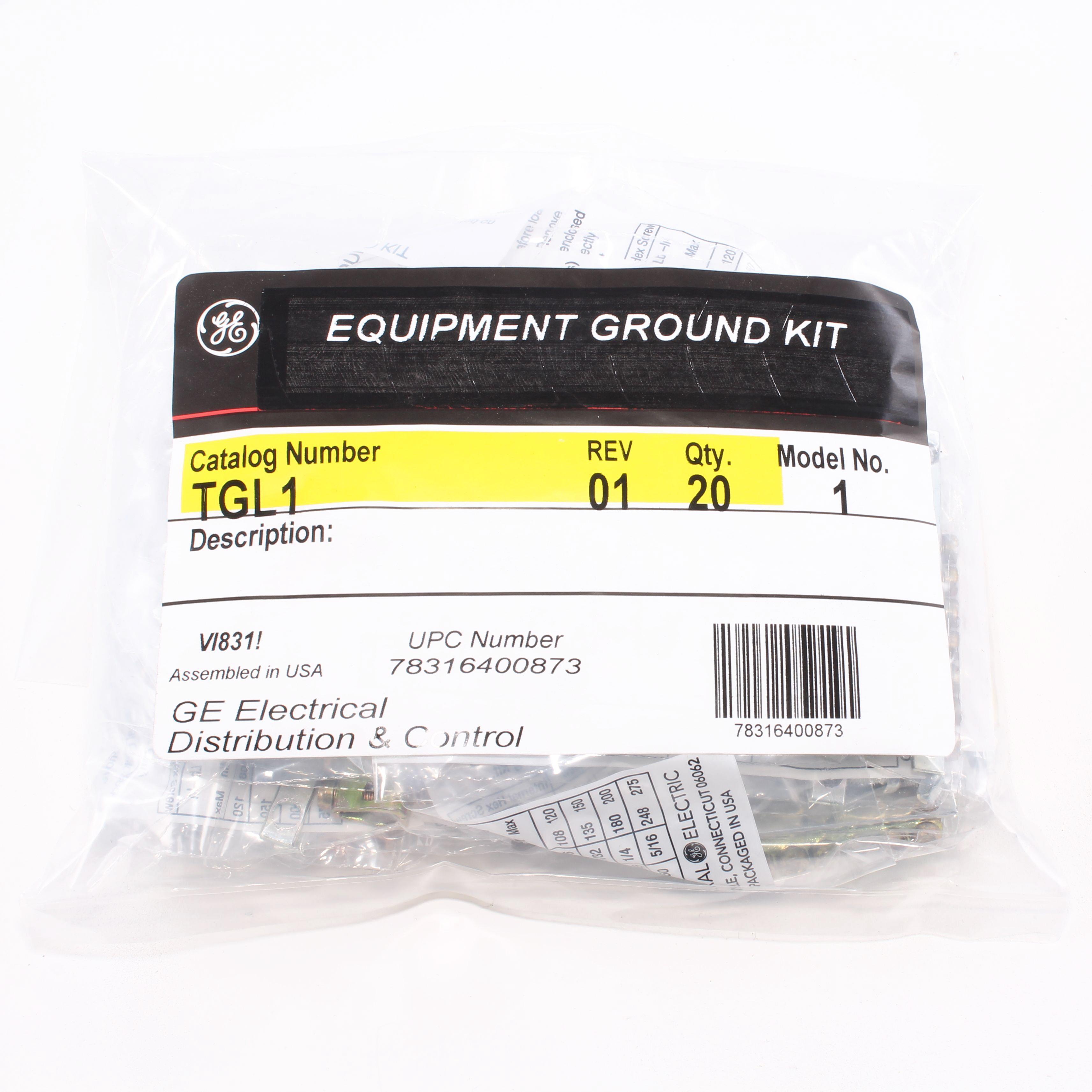 TGL1 GE EQUIPMENT GROUNDING KIT