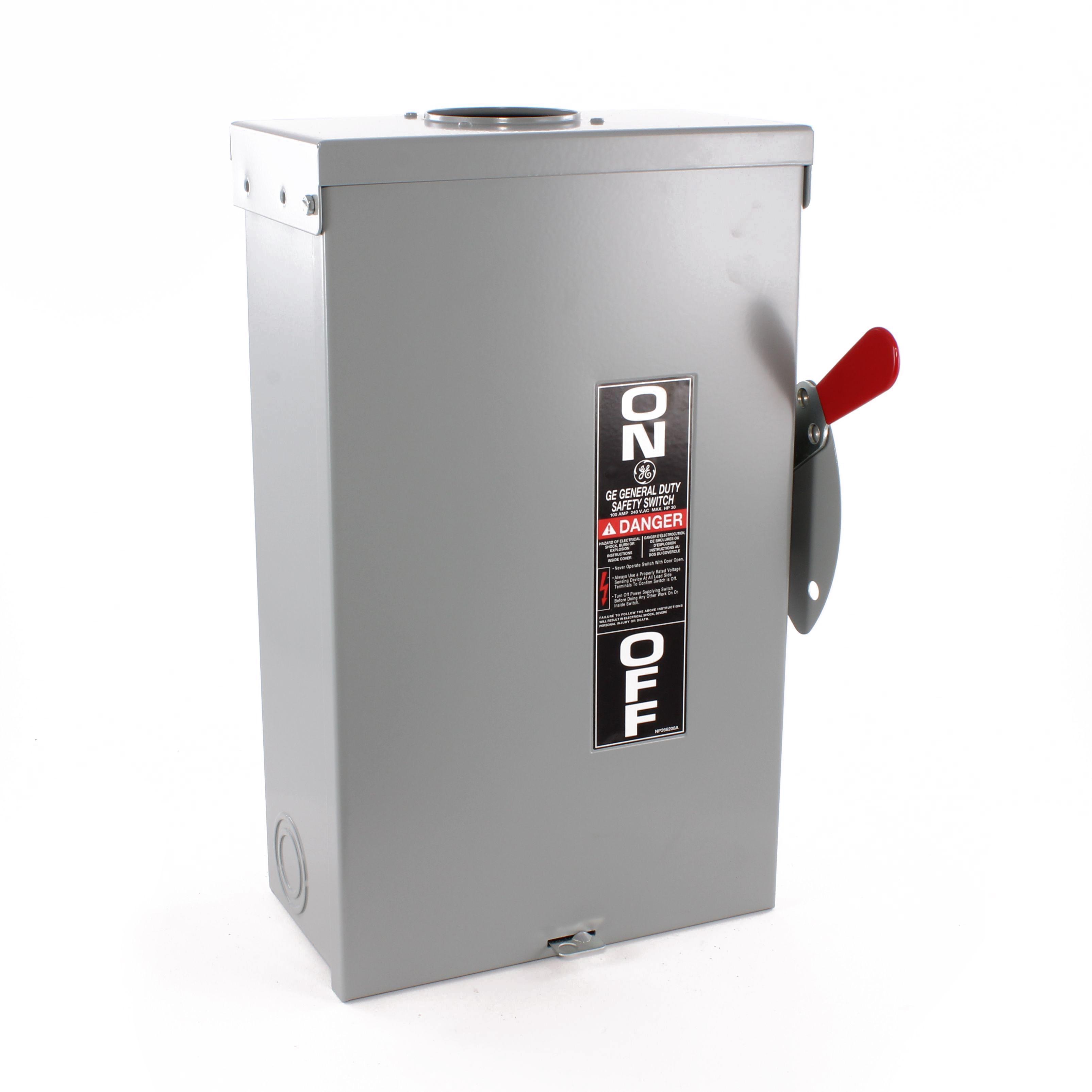 TGN3323R GE 100-240V 3P NO-FUSE N3R SAFETY SWITCH