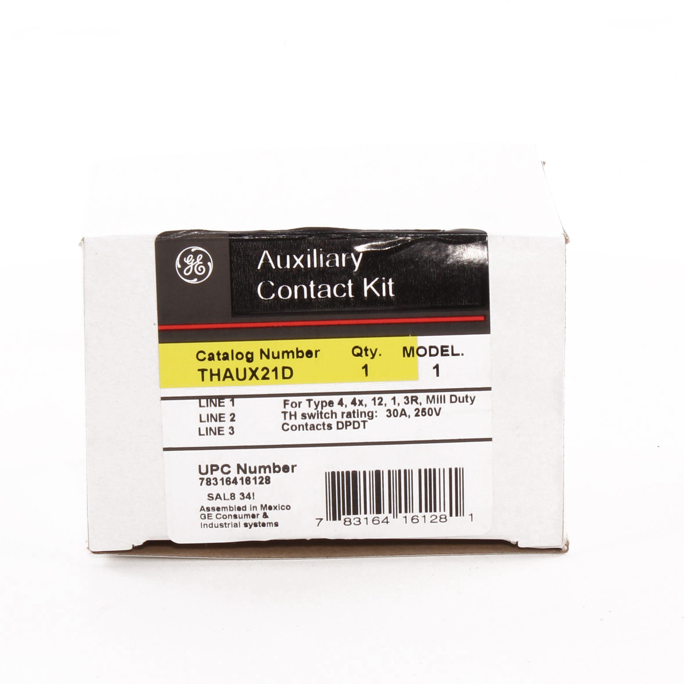THAUX21D GE 30A DP AUX CONTACT KIT