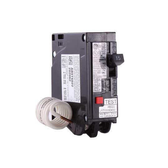 THQL1115DF GE BRKR AFCI/GFCI 15A 1P 120V 10K PLUG-IN