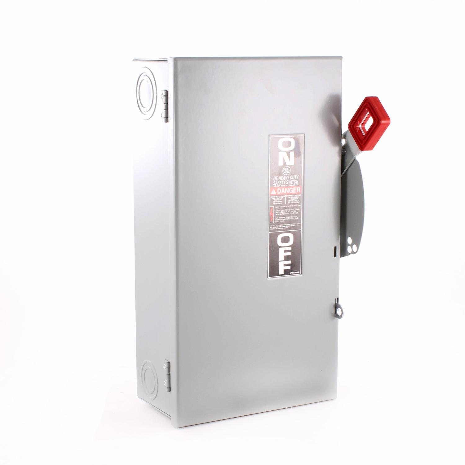 THN3363 GE 100 AMP 3 POLE 600VOLT NEMA1 NON FUSE DISCONNECT