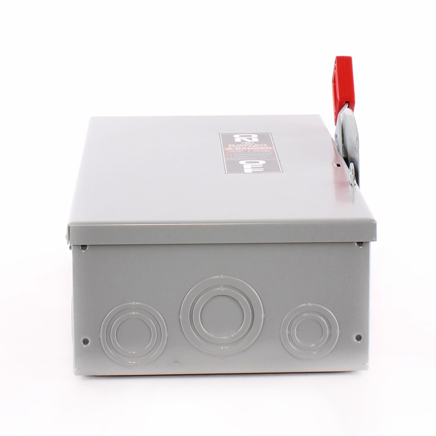 THN3363 GE 100 AMP 3 POLE 600VOLT NEMA1 NON FUSE DISCONNECT