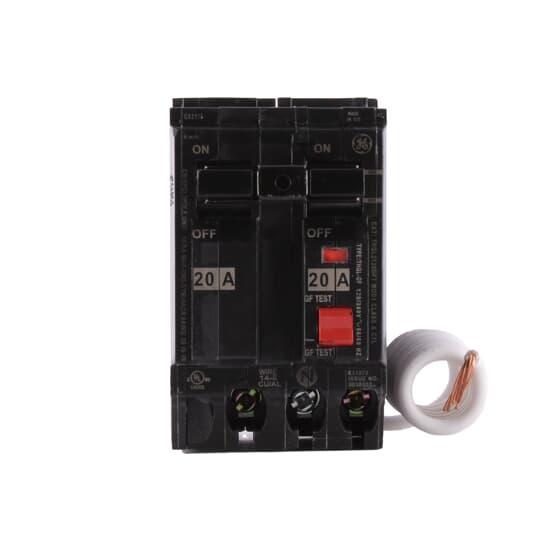 THQL2120GFT GE THQL 2P 120/240V 20A GFCI SELF-TEST..