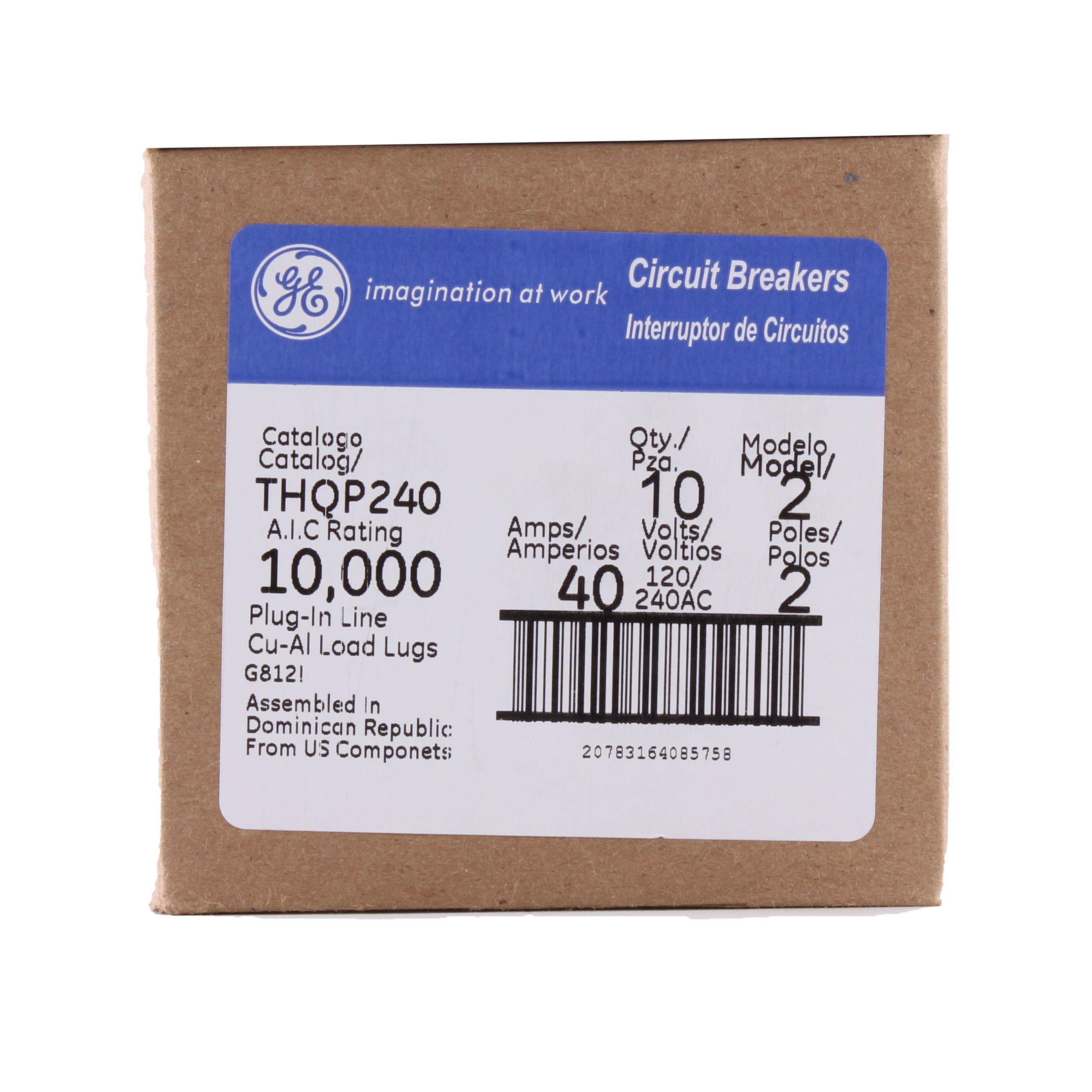 THQP240 GE 2P 120/240 40A CB.. ZZZZ