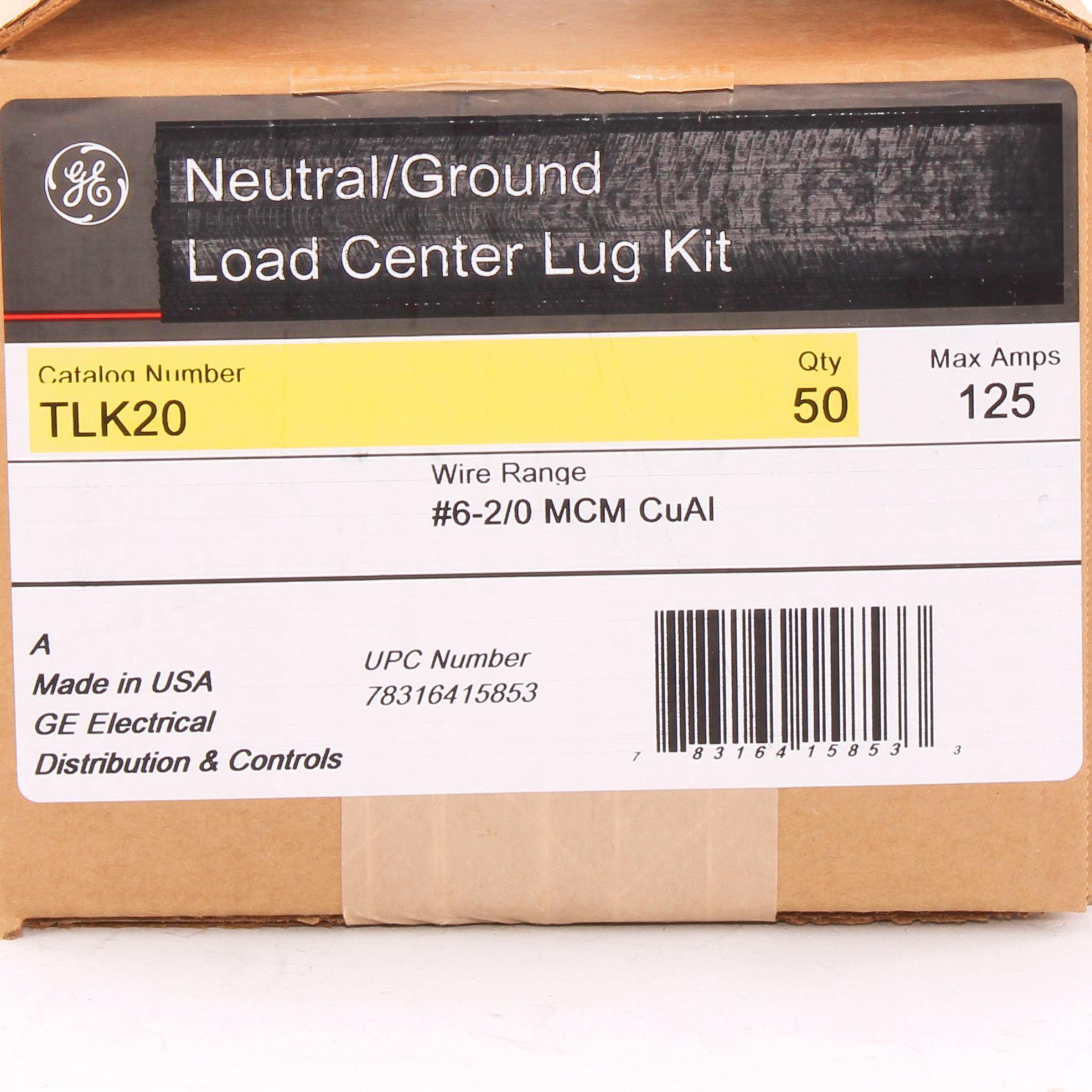 TLK20 GE PM GOLD 6-2/0 CU/AL NEUT