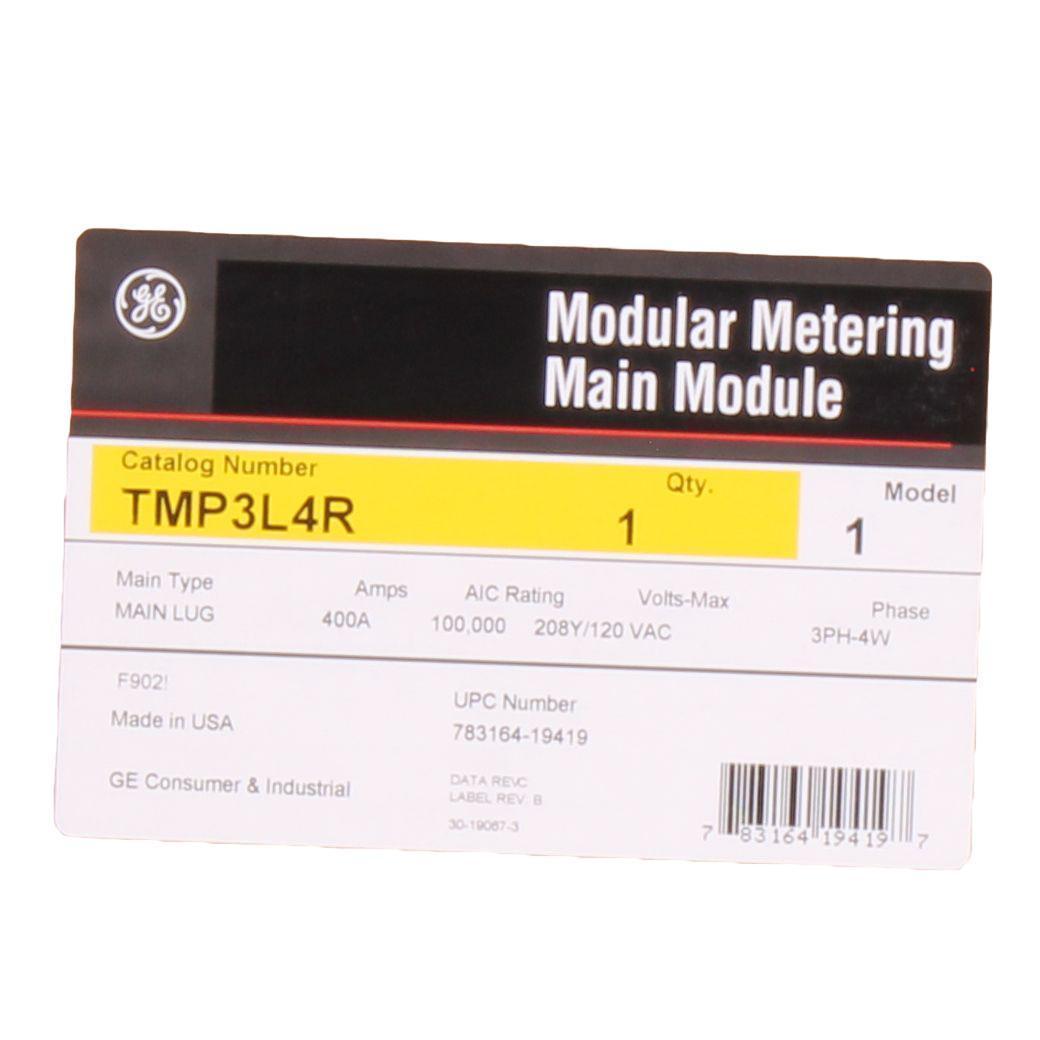 GE TMP3L4R 400A MAIN LUG MODULE