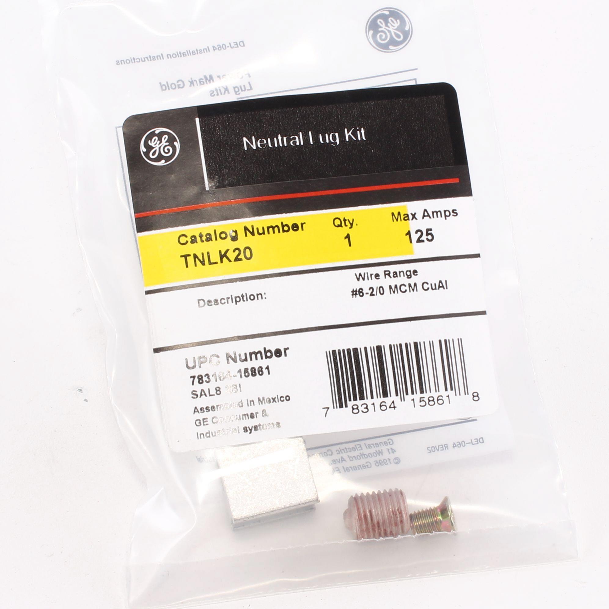 TNLK20 GE PM GOLD 6-2/0 CU/AL NEUTRAL