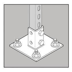 5990PB1 GIBSON 316SS STANDARD POST BASE