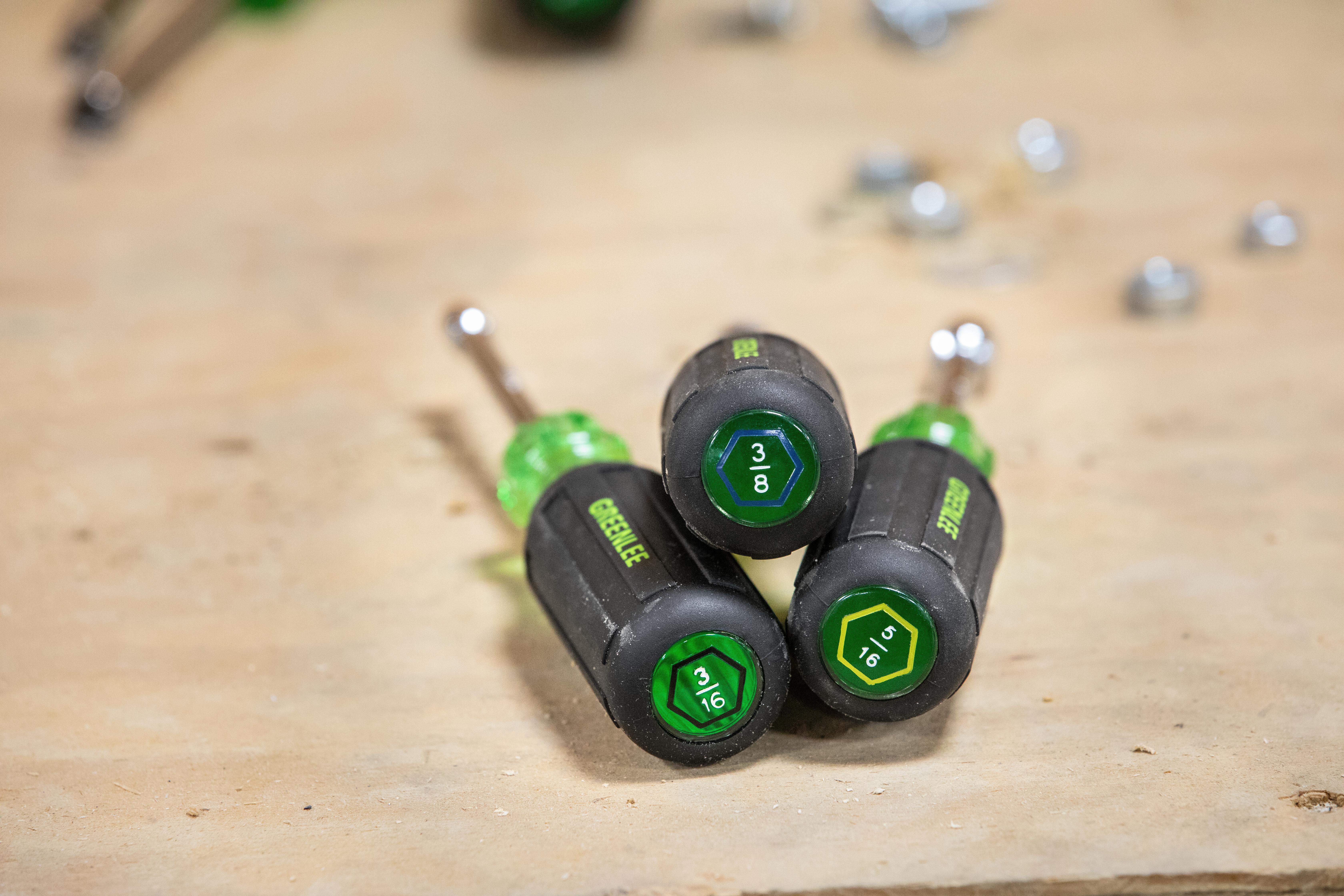 0253-01MAG GREENLEE MAGNETIC NUTDRIVER SET (7 PIECE)