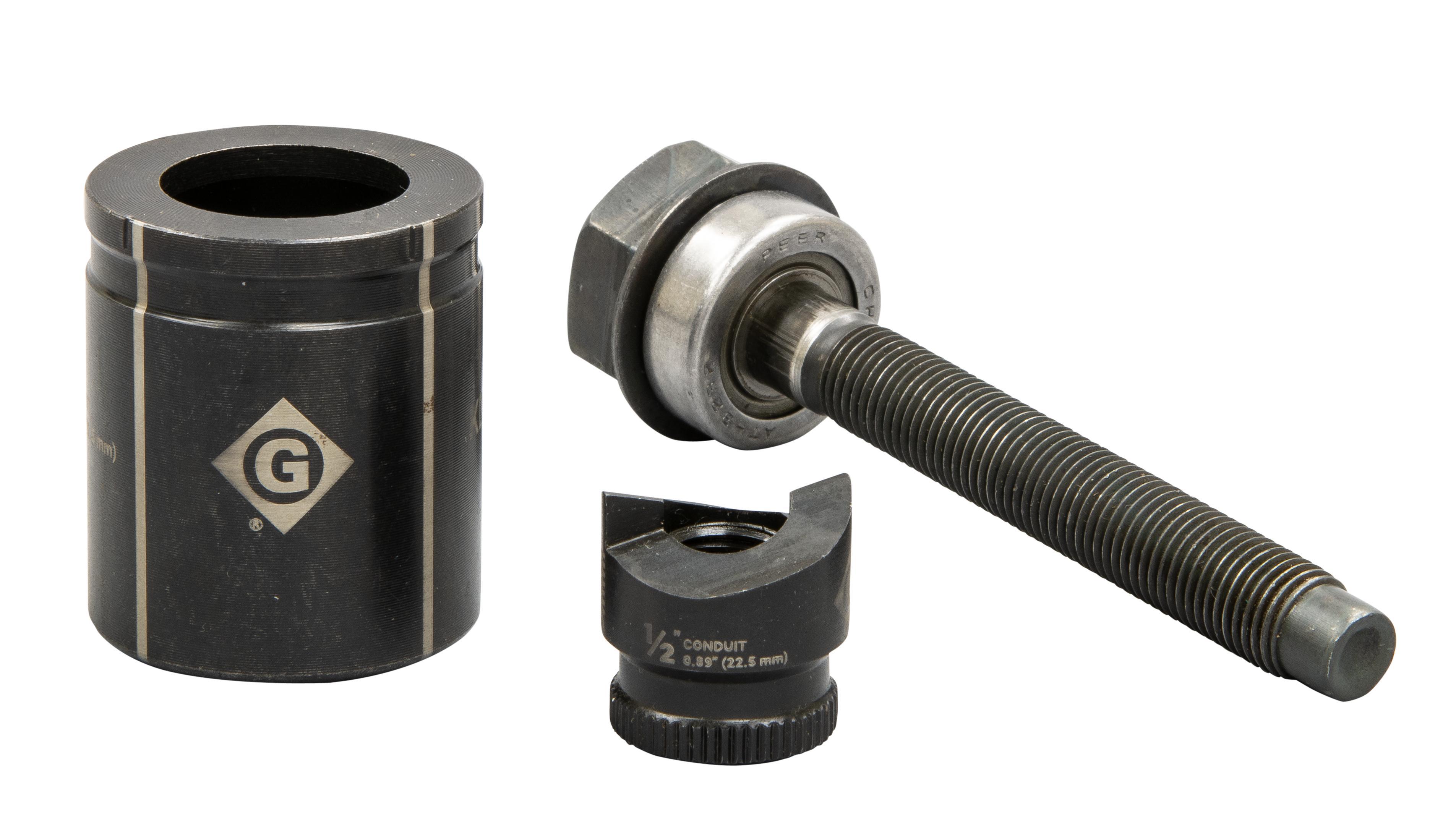 K2BB-1/2 GREENLEE KO SET, SB, 1/2" COND
