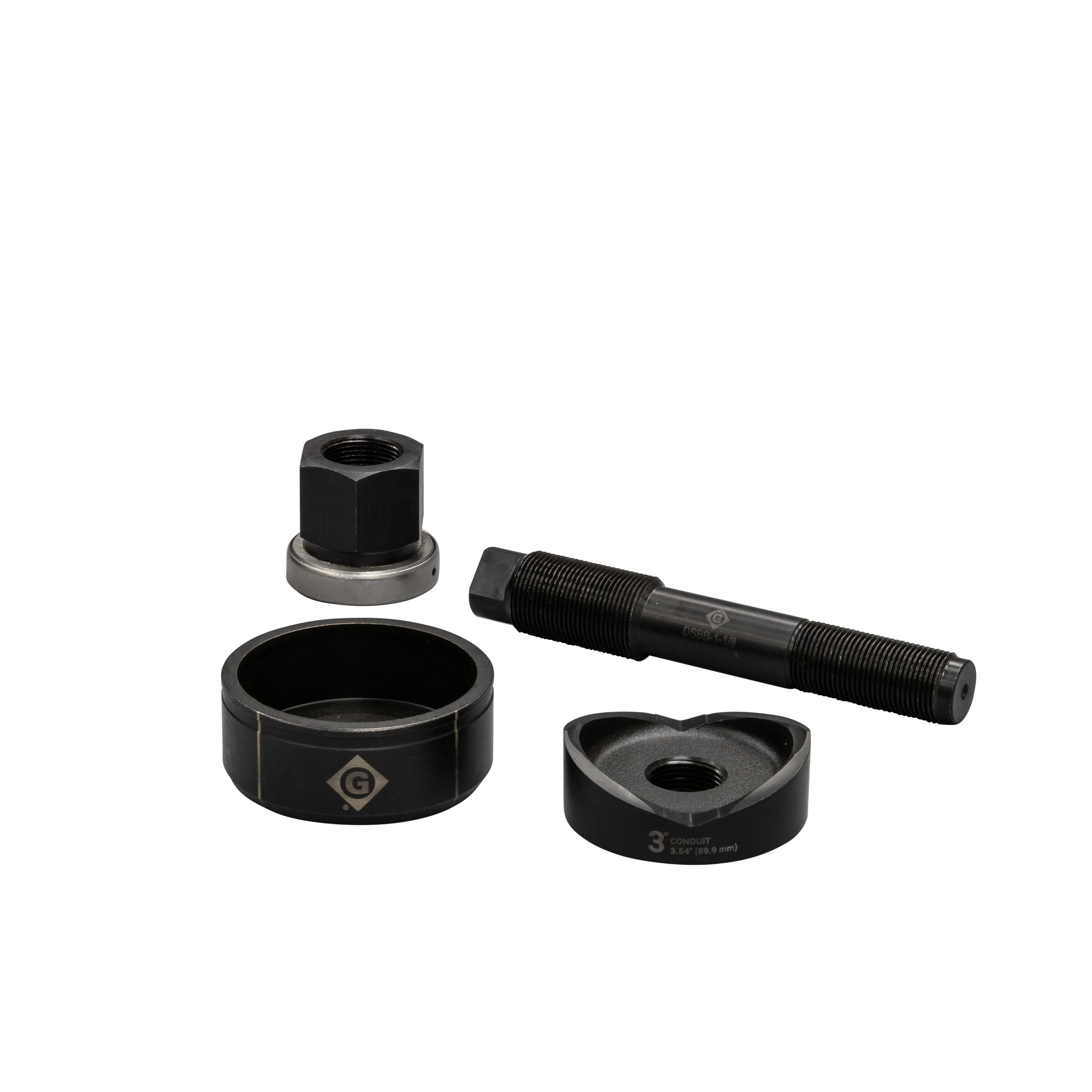 K3BB-3 GREENLEE KO SET, MANUAL BB 3" COND