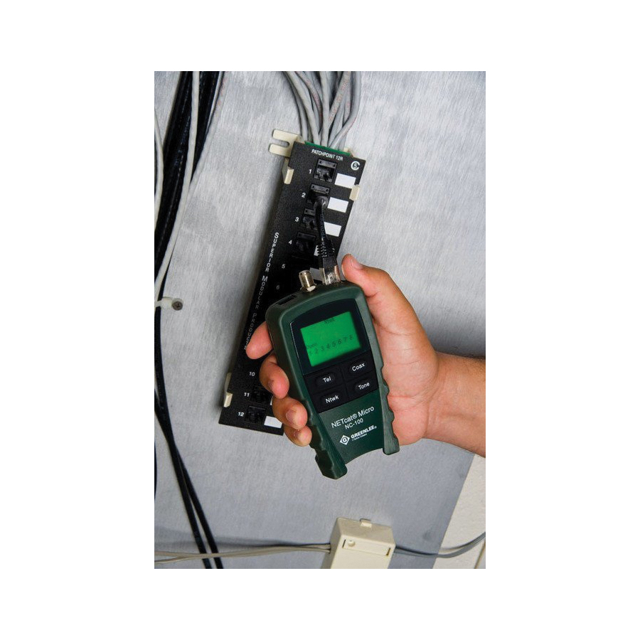 NC-100 GREENLEE TESTER, VDV NETcat (POP) 78331023636