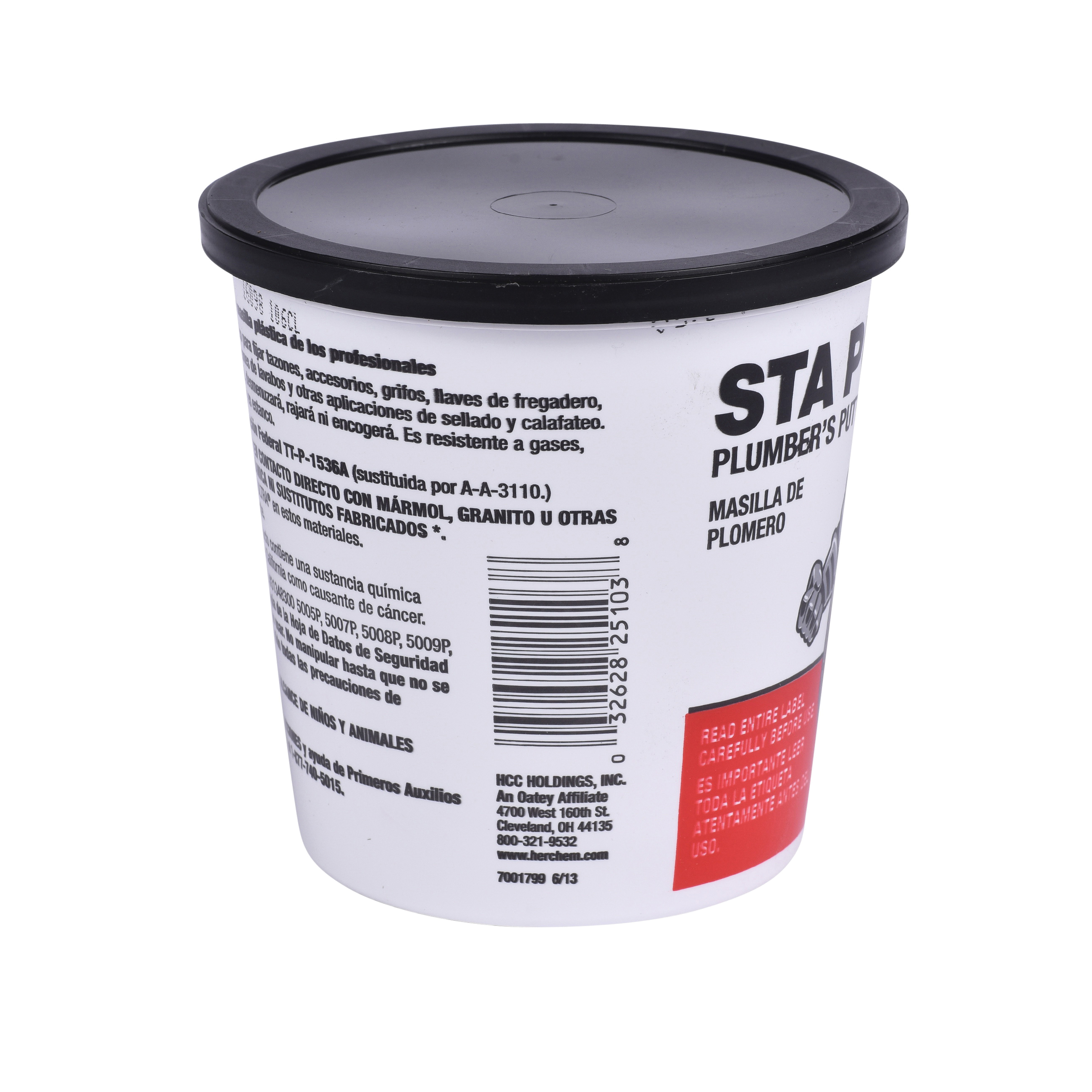 25-103 STA-PUT PLUMBERS PUTTY