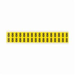 3420-8 BDY VINYLCLOTH NUMBER CARD