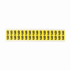 3420-9 BDY VINYLCLOTH NUMBER CARD