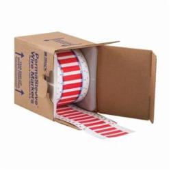 3PS-250-2-RD-S BRADY WIRE MKR,THT,B342 DBL,0.25X2,RED,500/RL