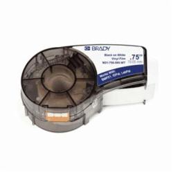 M21-750-595-WT BRADY 3/4" VINYL BLACK ON WHITE 142797