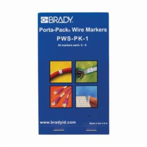 PWS-PK-1 BRADY PORTA PK WM REFILL LEGEND 0 TO 9
