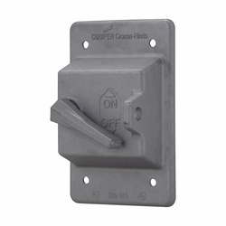 DS185 CRS-H RAINTIGHT SW COVER FOR 1G FS & FD BOXES..