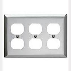 97103 MULBERRY 3G SAT-SS .030 STD SQ DUPLEX RECEPT. PLATE