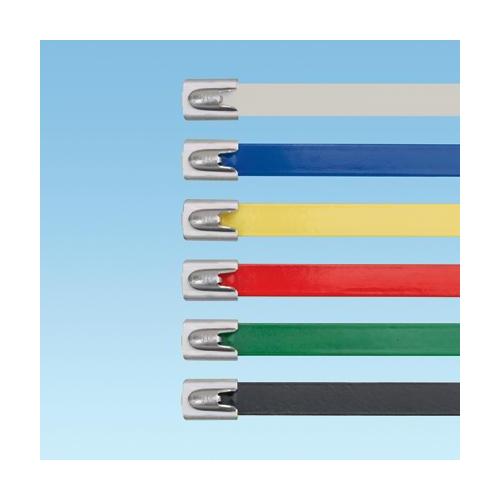 MLTFC2.5S-CP316 PANDUIT MLT TIE, 316 SS, FULLY COATED,2.5,PK100