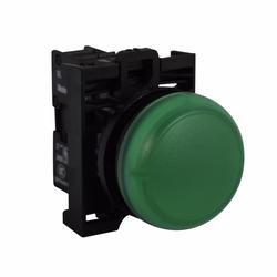 M22-L-G-G-P CH GREEN INDICATING LIGHT 12-30VAC/DC LED