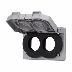 WLRD1 CRS-H SPLIT WET LOCATION 1G RECEPT. COVER