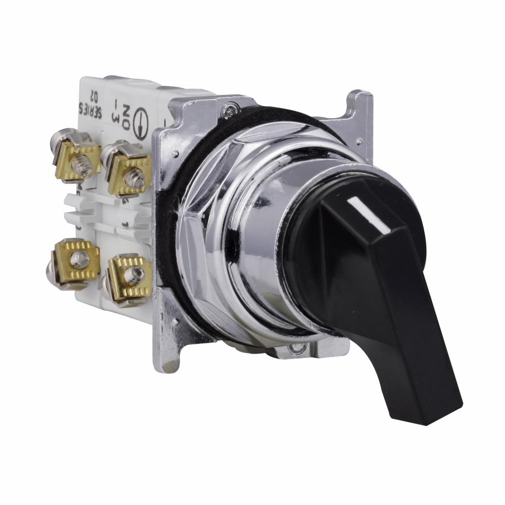 10250T46LB CH SEL SW 4P BK LVR 2NO 2NC