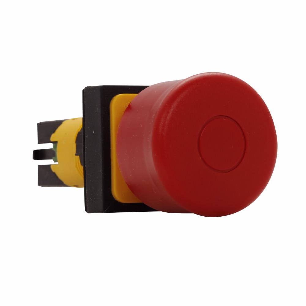 Q25PV CH NON ILLUM E-STOP 25X25 RED