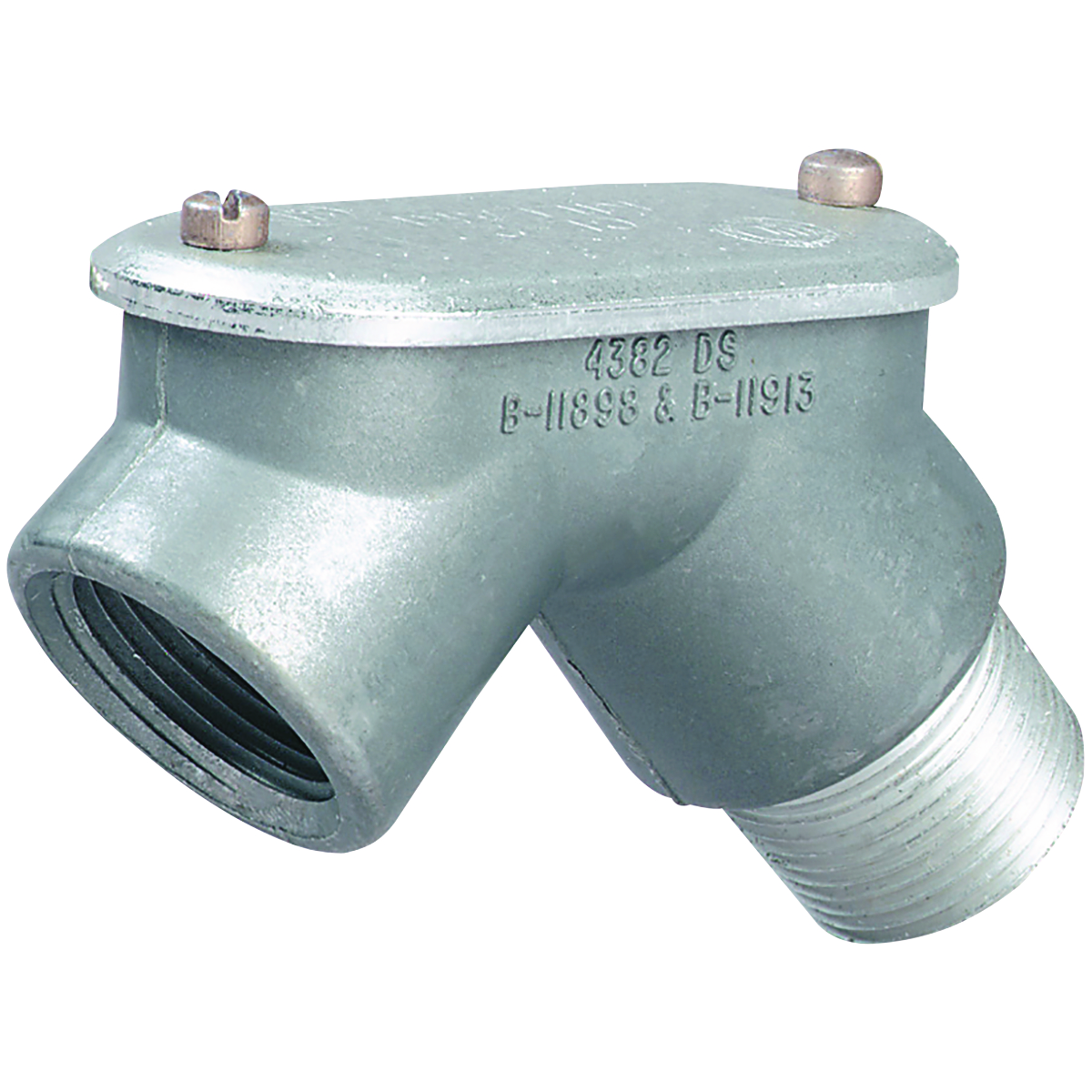 CLM1 KILLARK 1/2"PULL ELBOW W/NIPPLE(SF) 78393606001