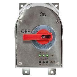 HBLDS6SSRP HUBBELL SLOPED DISCONNECT, 60A UN-F, 4X, SS, LED