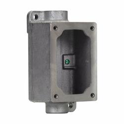 EDSC371 C-HINDS EDS/EDSC SINGLE GANG IRON BACK BOX 78227487118