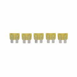 ATC-20 BUS FUSE; 20A AUTOMOTIVE FAST ACTING; 19.1x19.3x5.25mm PLASTIC-YELLOW BLADE; 32VD