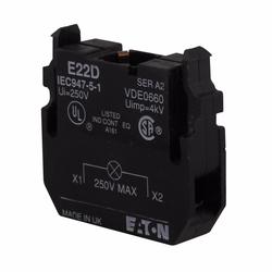 E22D CH LGT UNIT FULL VOLT W/O LAMP