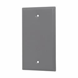 TP7292 C-HINDS 1 G BLNK BOX WP CVR GRAY 78618907292