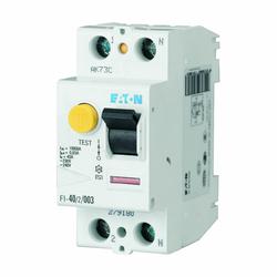 FI-25/2/003-A CH IEC ONLY RESIDUAL-CURRENT CIRCUIT BKR 2P 25A 30MA TYPE A