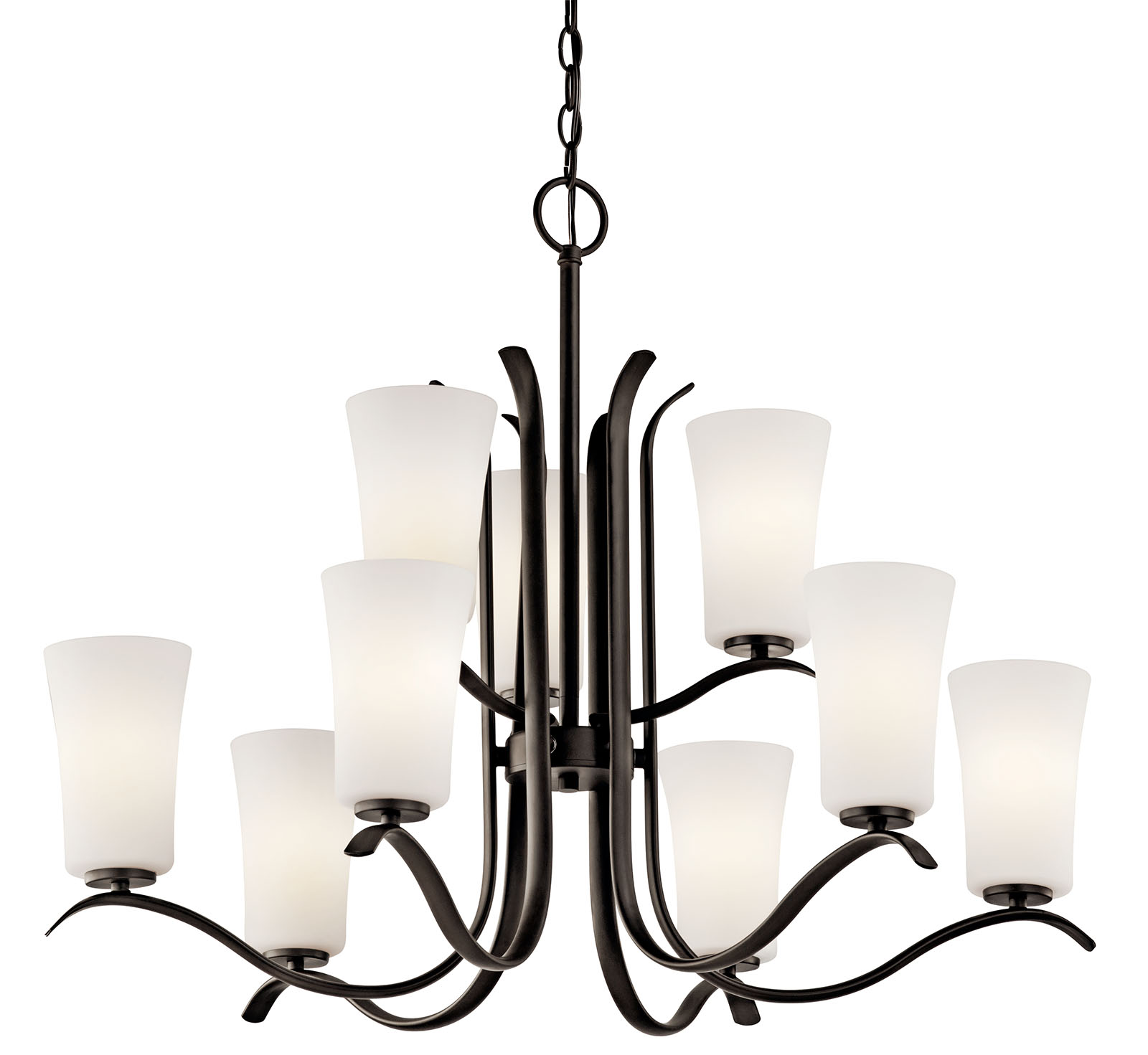 43075OZ KICHLER CHANDELIER 9LT Kendall Electric Inc