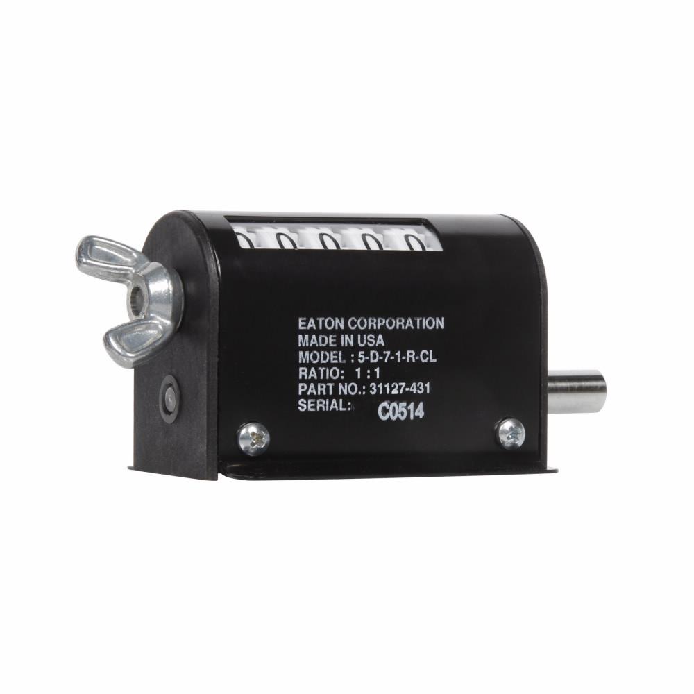 31127431 DUR 5-D-7-1-R-CL D Series Revolution Totalizer 78211410448