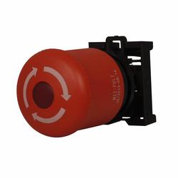 M22-PVL CH E-STOP 22MM OPERATOR RED 35MM HEAD ILLUMINATED PUSH-PULL