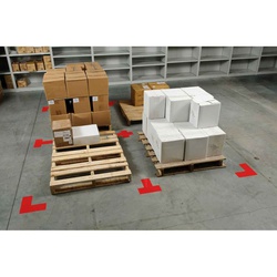 104430 BRADY 2 IN X 5 IN B514 RED FLOOR LS 20/PKG 75447316208