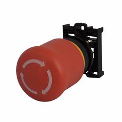 M22-PVT CH E-STOP 22MM OPERATOR RED 35MM HEAD NON-ILLUMINATED TWIST TO RELEASE